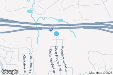 Map image of the property - 6623 Mountain Cedar Ln