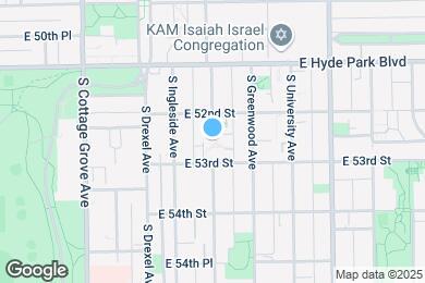 Map image of the property - 5200 S Ellis Ave