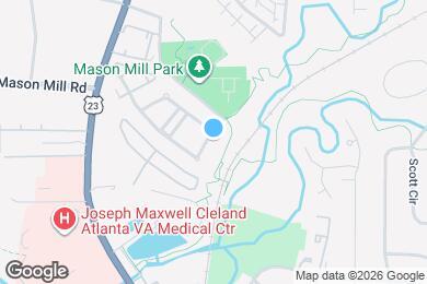 Map image of the property - 2063 Mason Mill Rd