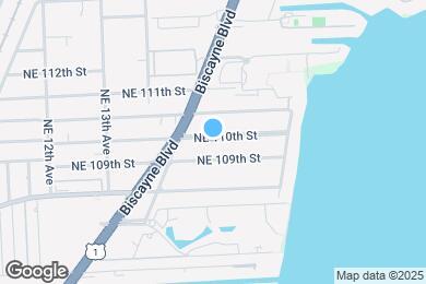 Map image of the property - 1526 NE 110th St