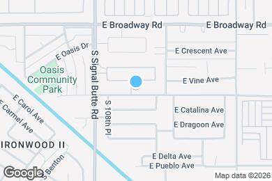 Map image of the property - 10914 E Wier Ave
