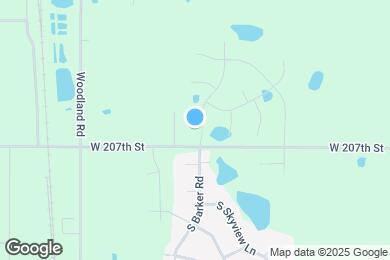 Map image of the property - 20680 S Barker St