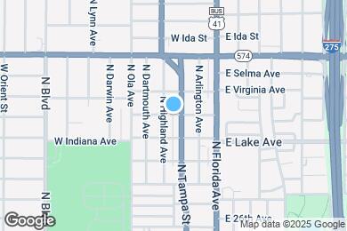 Map image of the property - 102 W Kentucky Ave