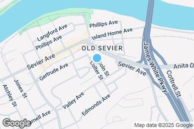 Map image of the property - 2119 Lincoln St