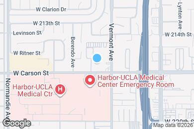 Map image of the property - 941 W Carson St