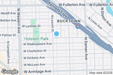 Map image of the property - 2144 W Shakespeare Ave