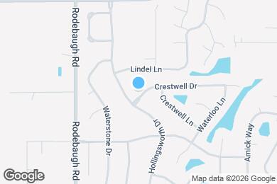 Map image of the property - 3346 Crestwell Dr