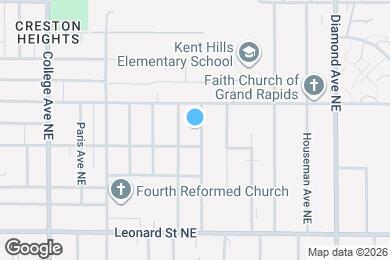 Map image of the property - 1349 Portland Ave NE