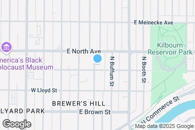 Map image of the property - 317 E Garfield Ave