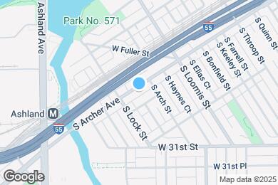 Map image of the property - 2971 S Archer Ave