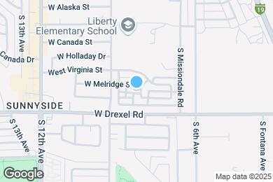 Map image of the property - 219 W Melridge St