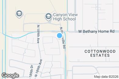 Map image of the property - 5935 N 187th Ln