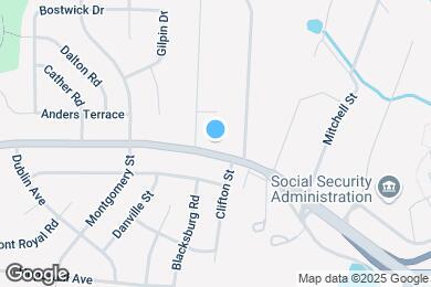 Map image of the property - 6608 Edsall Rd