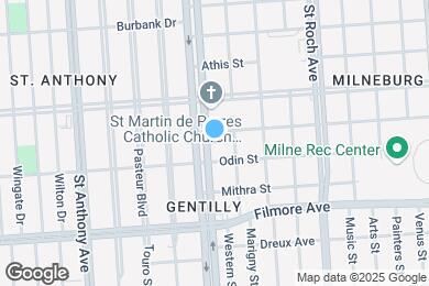 Map image of the property - 5519 Elysian Fields Ave