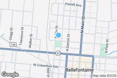 Map image of the property - 224-226 W Brown Ave