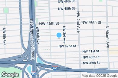 Map image of the property - 341 NW 43rd St