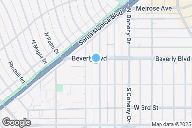 Map image of the property - 423 N Palm Dr