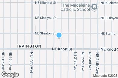 Map image of the property - 2817 NE 19th Ave