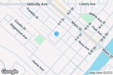 Map image of the property - 417 Franklin St