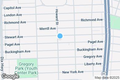 Map image of the property - 1582 Pagel Ave