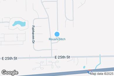 Map image of the property - 2620 Pawnee Dr