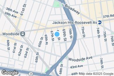 Map image of the property - 40-40 68th St