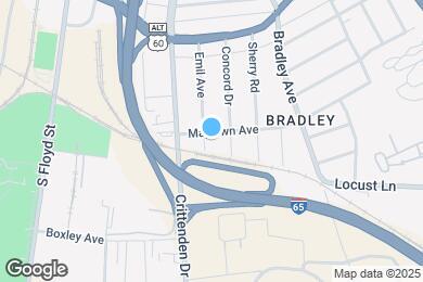 Map image of the property - 2503 Emil Ave