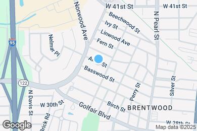 Map image of the property - 630 Alder St