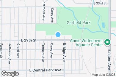 Map image of the property - 1124 E 29th St