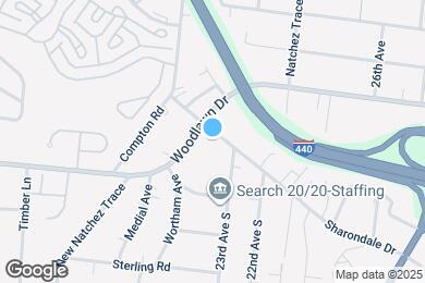 Map image of the property - 2501 Sharondale Dr