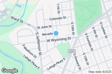 Map image of the property - 937 S Poplar St