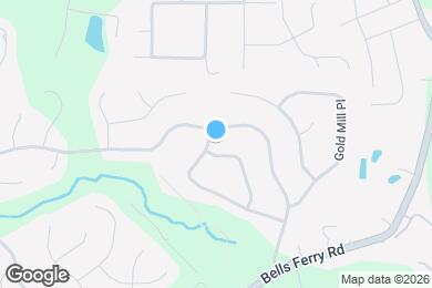 Map image of the property - 368 Downing Creek Trl