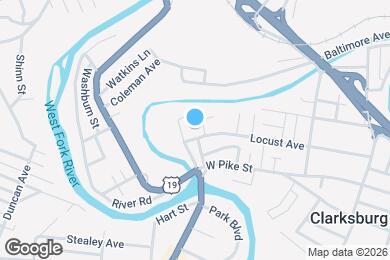 Map image of the property - 1 Peck Ct