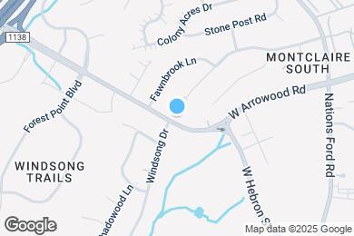 Map image of the property - 528 W Arrowood Rd