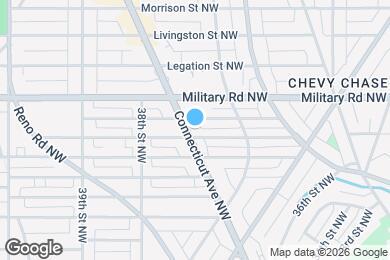 Map image of the property - 5315 Connecticut Ave NW