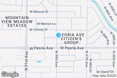 Map image of the property - 10623 N 49th Ave