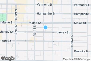 Map image of the property - 905 Jersey St