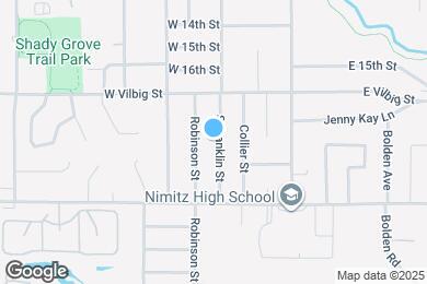 Map image of the property - 1805 S Franklin St