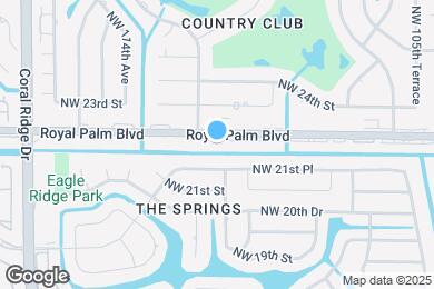 Map image of the property - 11116 Royal Palm Blvd