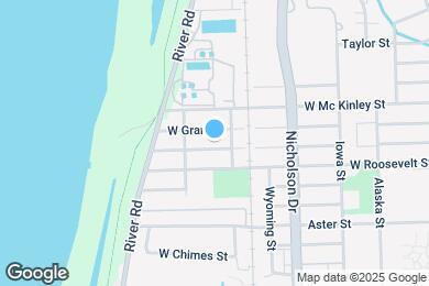 Map image of the property - 1150 W Garfield St