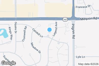 Map image of the property - N110W15918 Potters Ct