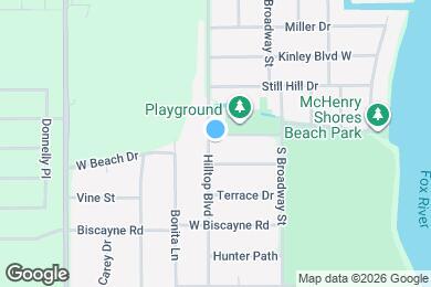 Map image of the property - 3219 W Beach Dr