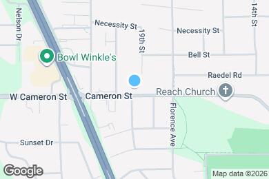 Map image of the property - 1936 Cameron St