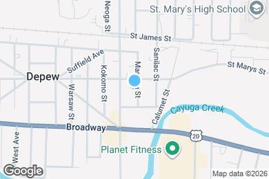 Map image of the property - 28 Manitou St