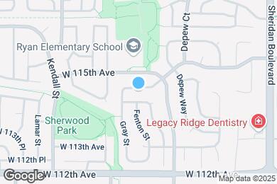 Map image of the property - 5822 W 114th Pl