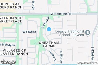 Map image of the property - 7818 S 46th Dr