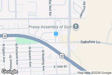 Map image of the property - 1922 N Salem Ave