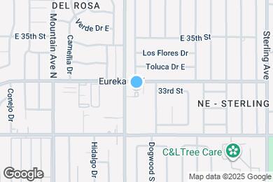 Map image of the property - 1619 Eureka St E