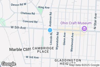 Map image of the property - 1585 Lincoln Rd