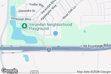 Map image of the property - 3205 Emory Oak Way